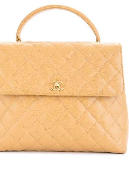 HOT SALE tote Women quilted bag CHANEL 1997-1999 0416